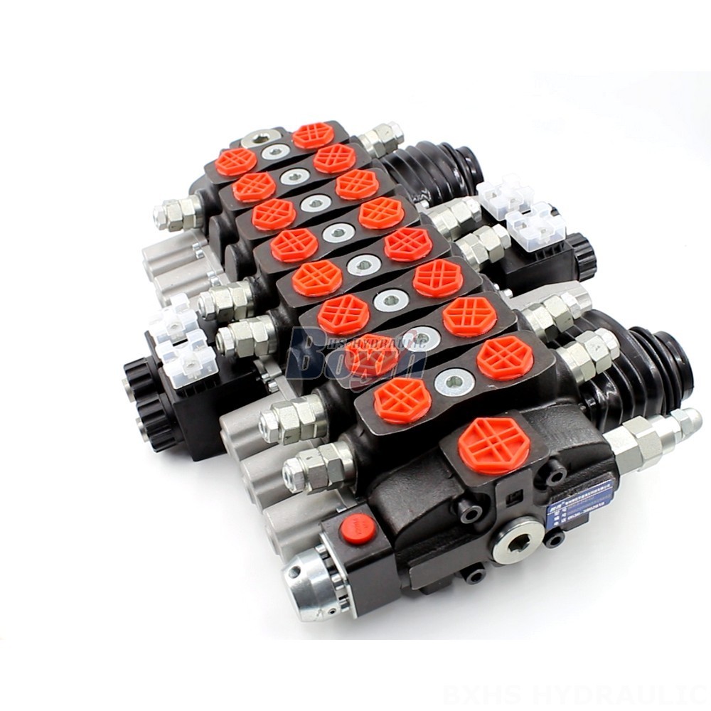 Hydraulic Valve | Manual 8 Spool Sectional Directional Valve | Factory Supply main image